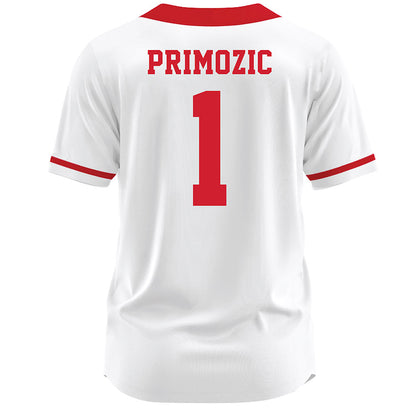 Youngstown State - NCAA Softball : Elaina Primozic - White Jersey-1