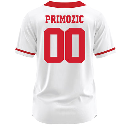Youngstown State - NCAA Softball : Elaina Primozic - White Jersey-1