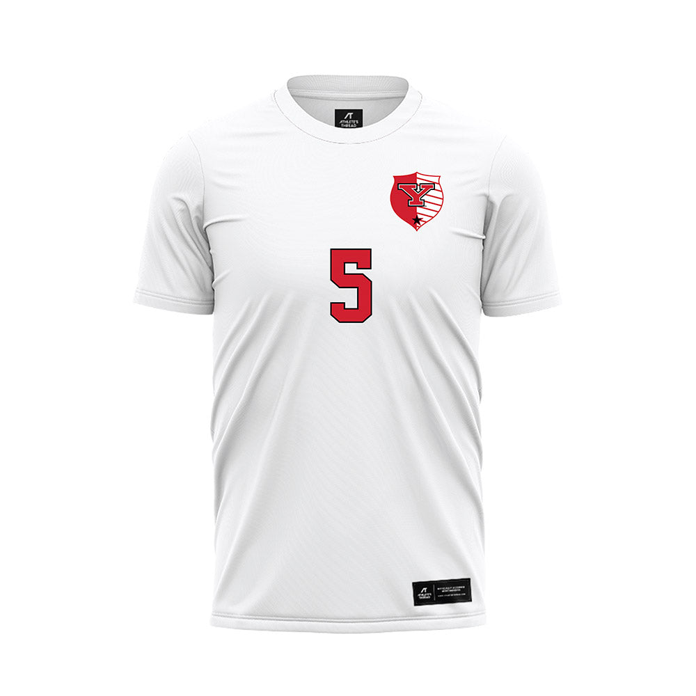 Youngstown State - NCAA Women's Soccer : Hayden Goldstein - White Soccer Jersey-0