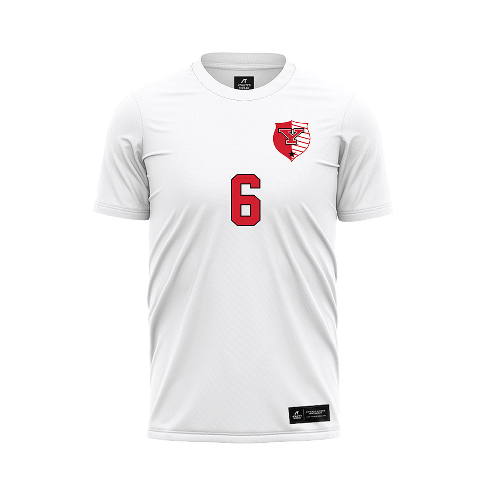 Youngstown State - NCAA Women's Soccer : Emerson Suckow - White Soccer Jersey-0