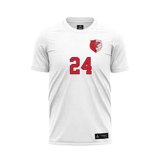 Youngstown State - NCAA Women's Soccer : Nicole Bown - White Soccer Jersey-0