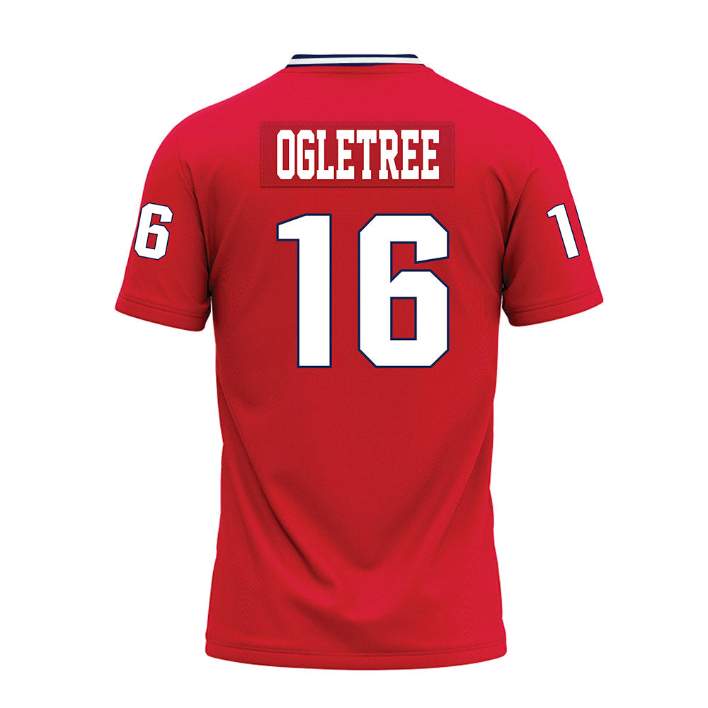 Dayton - NCAA Football : Kolyn Ogletree - Red Premium Football Jersey-1