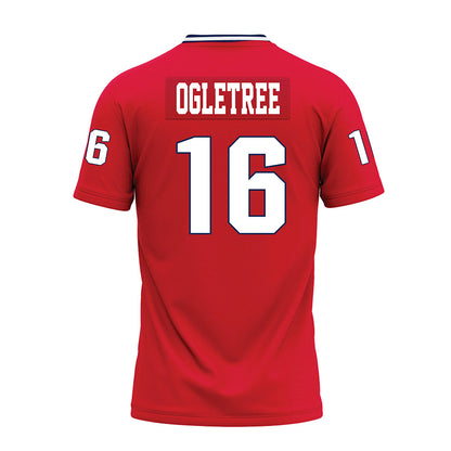 Dayton - NCAA Football : Kolyn Ogletree - Red Premium Football Jersey-1