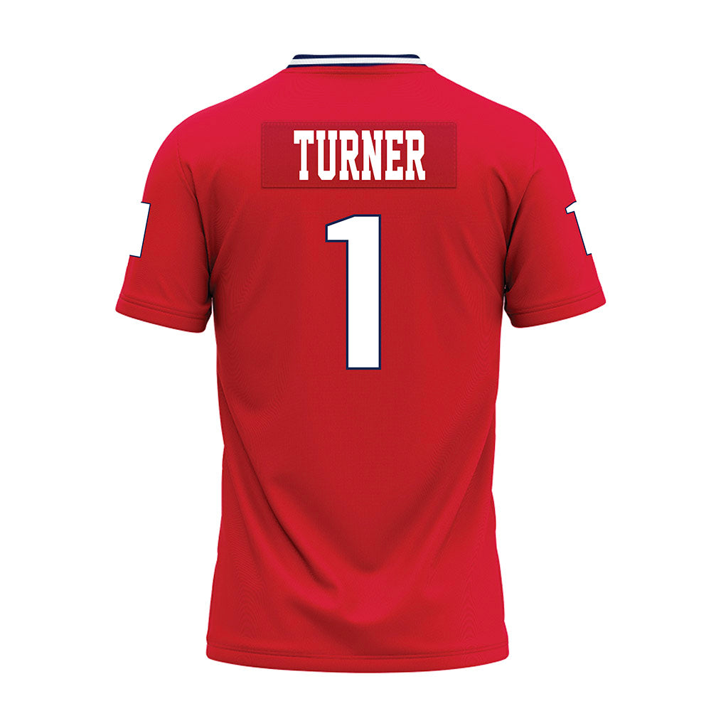 Dayton - NCAA Football : Jackson Turner - Red Premium Football Jersey