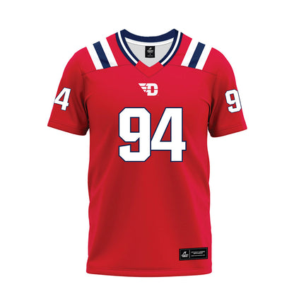 Dayton - NCAA Football : Griffin Suren - Red Premium Football Jersey-0
