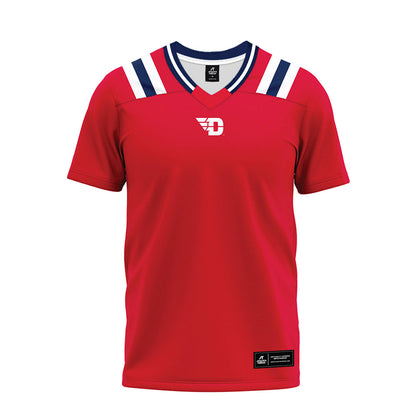 Dayton - NCAA Football : David Piotrowski - Red Premium Football Jersey-0