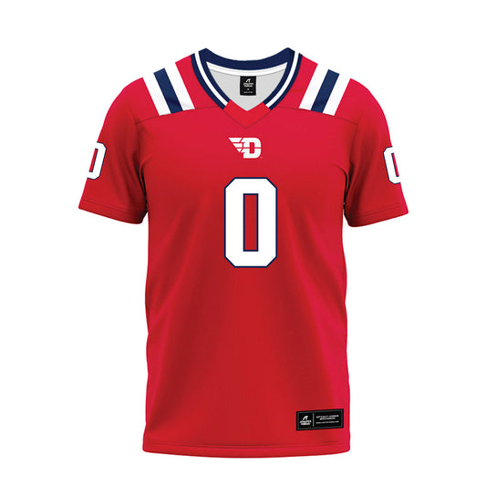 Dayton - NCAA Football : Isaiah Carranza - Red Premium Football Jersey-0