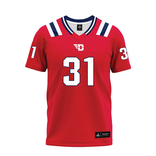 Dayton - NCAA Football : Bryson Carter - Red Premium Football Jersey-0