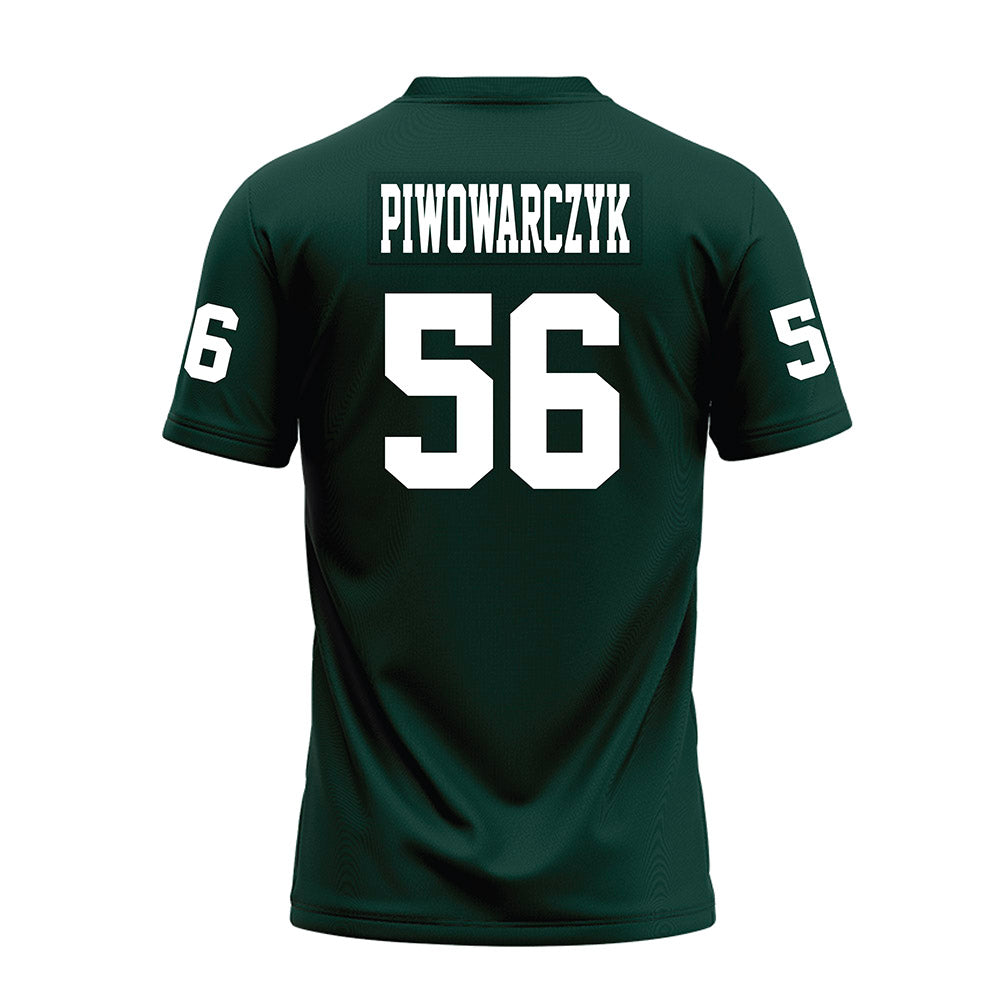 Michigan State - NCAA Football : Chris Piwowarczyk - Premium Football Jersey-1