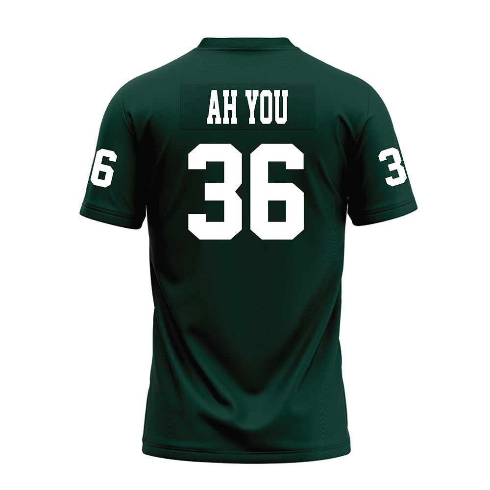 Michigan State - NCAA Football : Leonard Ah You - Premium Football Jersey-1