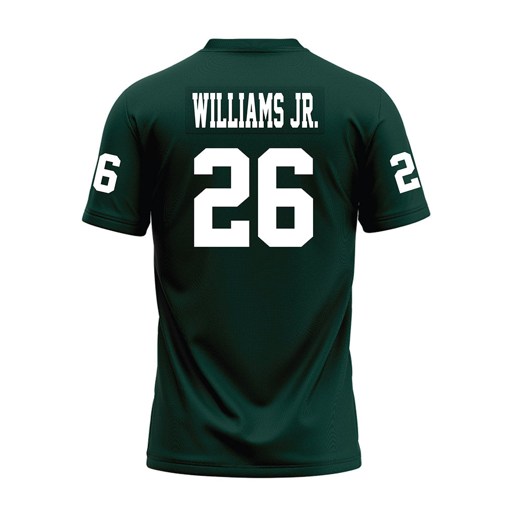 Michigan State - NCAA Football : Cedric Williams Jr. - Premium Football Jersey-1