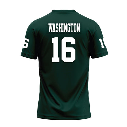 Michigan State - NCAA Football : Zachary Washington - Premium Football Jersey-1