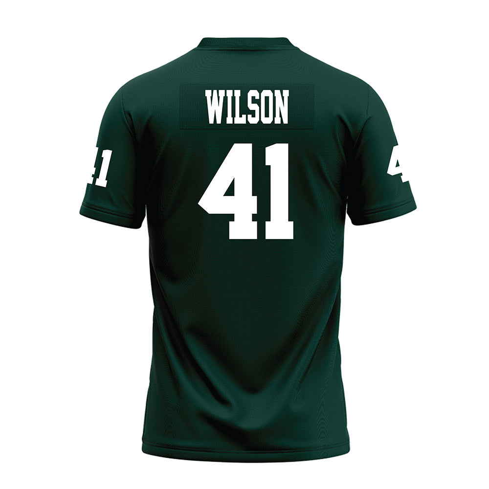 Michigan State - NCAA Football : Jaxson Wilson - Premium Football Jersey-1