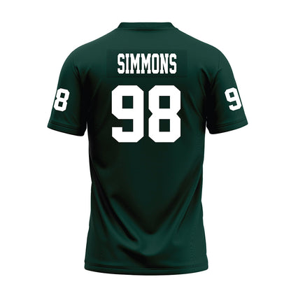 Michigan State - NCAA Football : Derrick Simmons - Premium Football Jersey-1