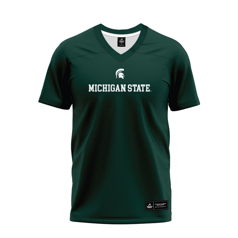 Michigan State - NCAA Football : Brayden Thomas - Premium Football Jersey-0