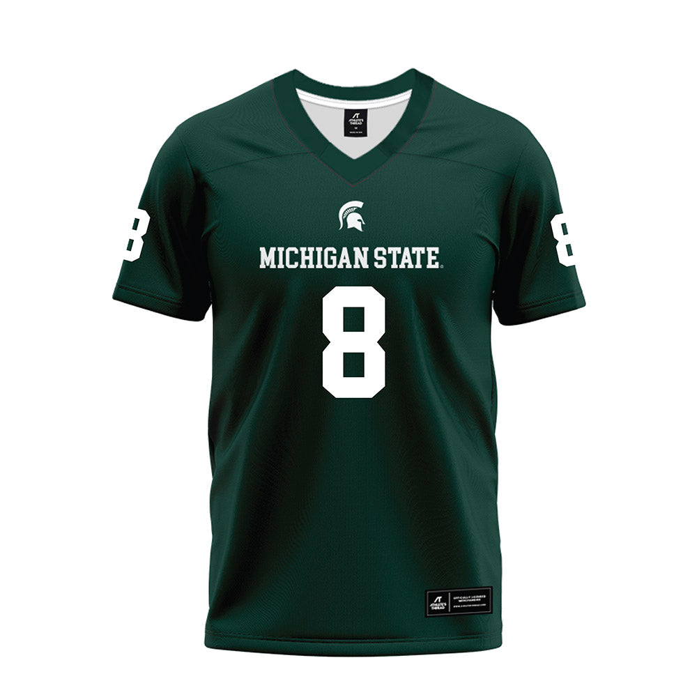 Michigan State - NCAA Football : Trey Lisle - Premium Football Jersey-0