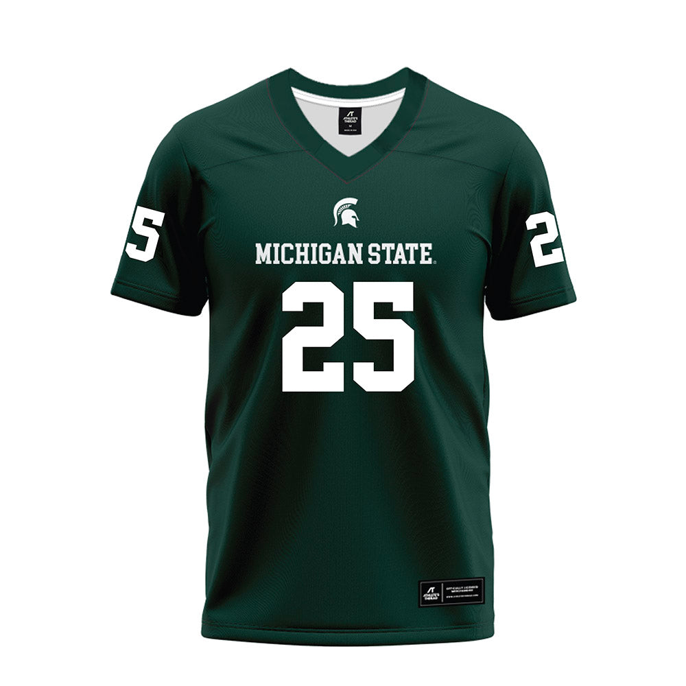 Michigan State - NCAA Football : Jace Clarizio - Premium Football Jersey-0