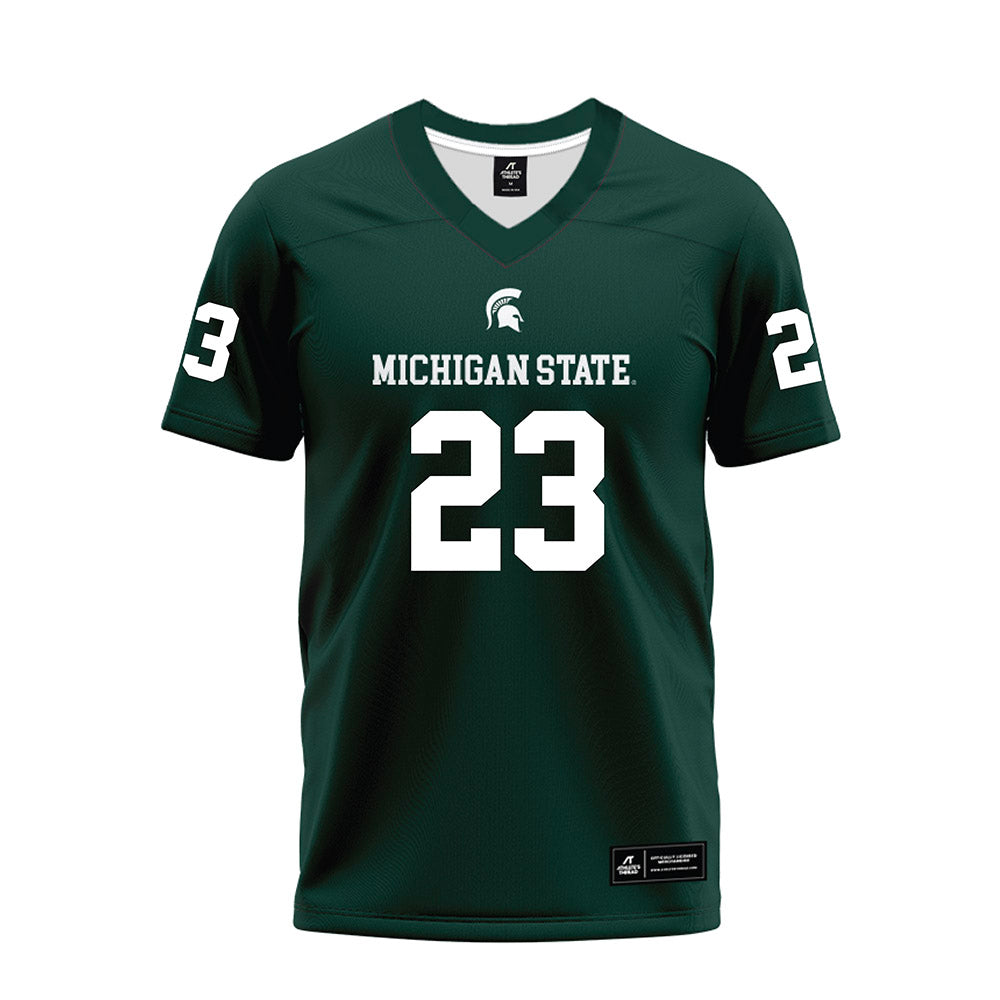 Michigan State - NCAA Football : Peyton Babbitt - Premium Football Jersey-0