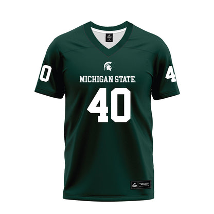 Michigan State - NCAA Football : DeJae White - Premium Football Jersey-0