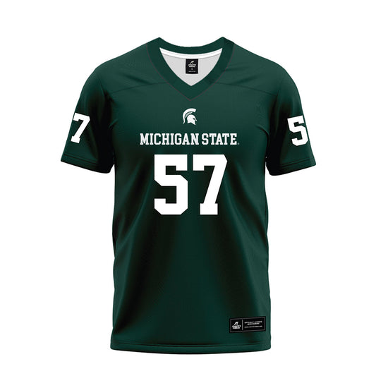 Michigan State - NCAA Football : Hudson Aultman - Premium Football Jersey-0