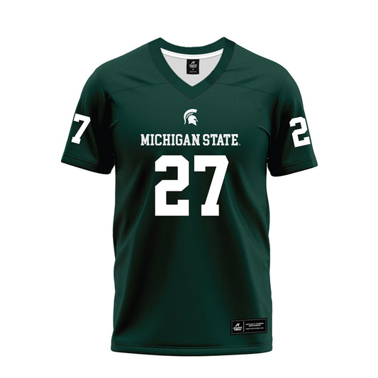 Michigan State - NCAA Football : Darrin Jones Jr. - Premium Football Jersey-0