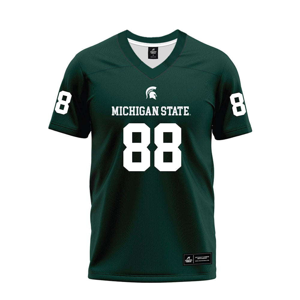 Michigan State - NCAA Football : Nick Duzansky - Premium Football Jersey-0