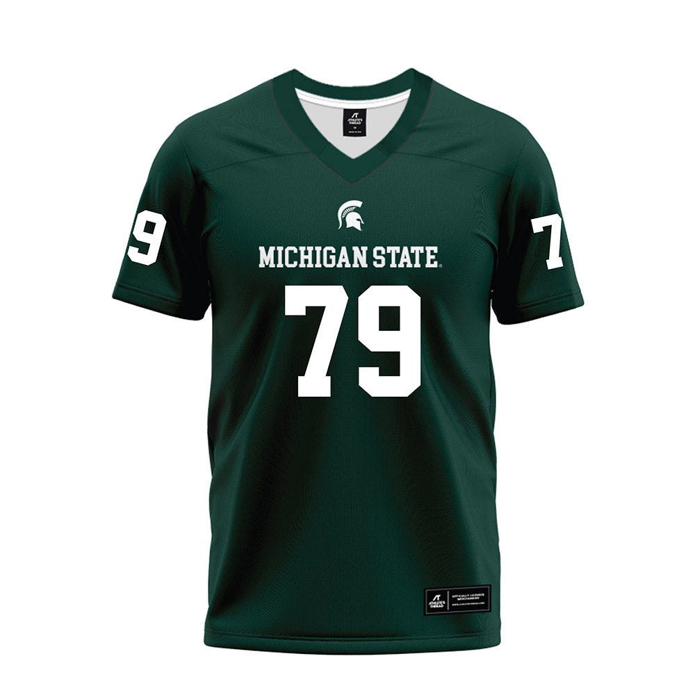 Michigan State - NCAA Football : Tristan Comer - Premium Football Jersey-0