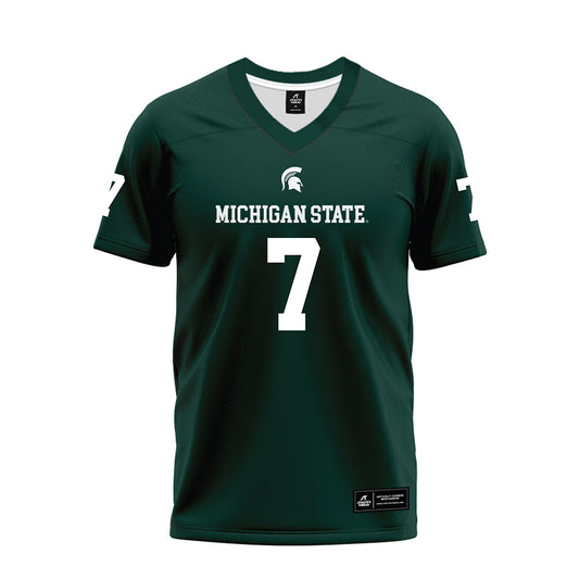 Michigan State - NCAA Football : Brandon Tullis - Premium Football Jersey-0