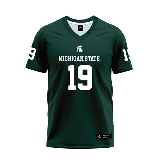 Michigan State - NCAA Football : Charles Taplin - Premium Football Jersey-0