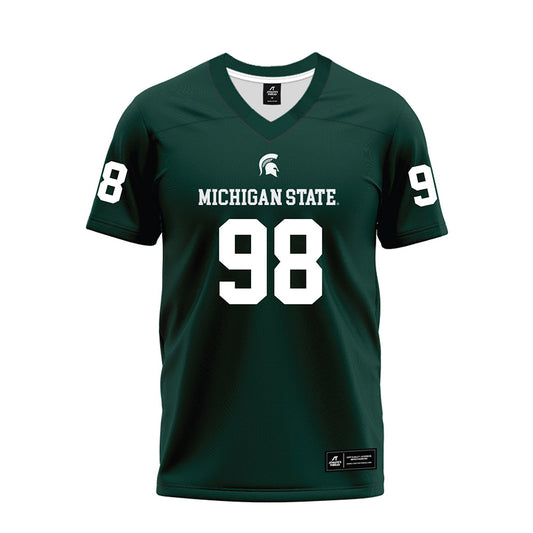 Michigan State - NCAA Football : Derrick Simmons - Premium Football Jersey-0