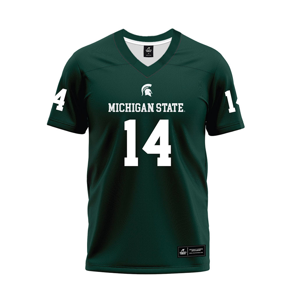 Michigan State - NCAA Football : Bryson Williams - Premium Football Jersey-0