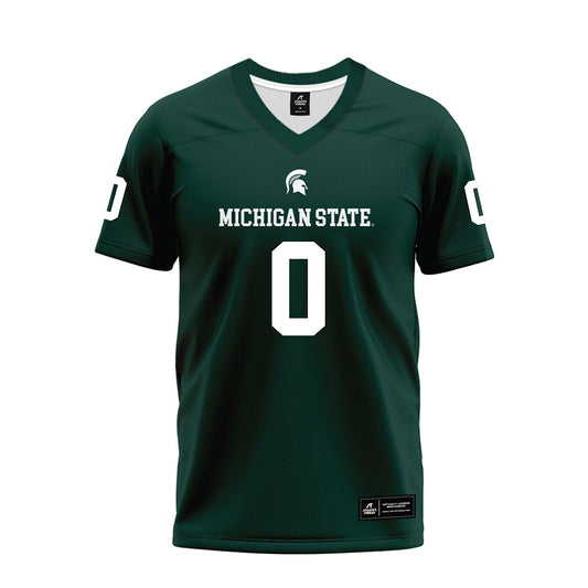 Michigan State - NCAA Football : Nijhay Burt - Premium Football Jersey-0