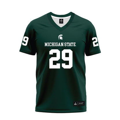Michigan State - NCAA Football : KJ Deriso - Premium Football Jersey-0