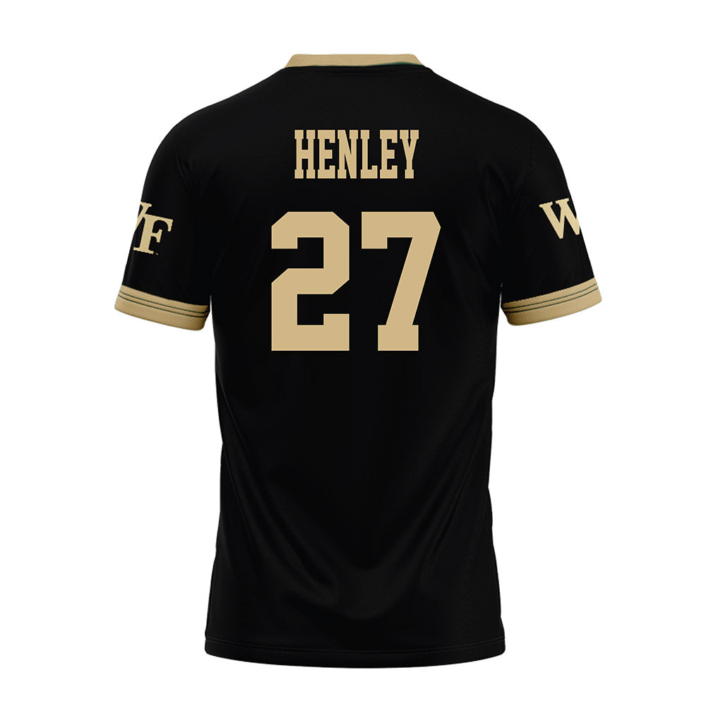 Wake Forest - NCAA Football : Ryan Henley - Premium Football Jersey-1
