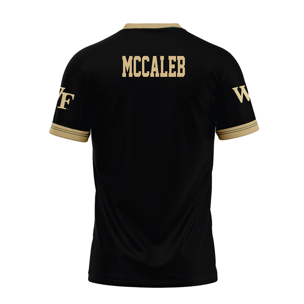 Wake Forest - NCAA Football : Kyndall McCaleb - Premium Football Jersey-1