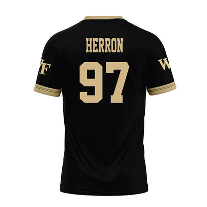 Wake Forest - NCAA Football : Matthew Herron - Premium Football Jersey-1