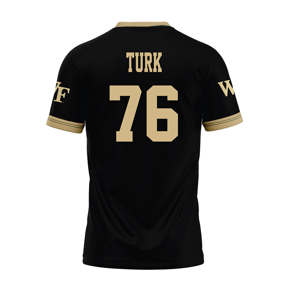 Wake Forest - NCAA Football : Fletcher Turk - Premium Football Jersey-1