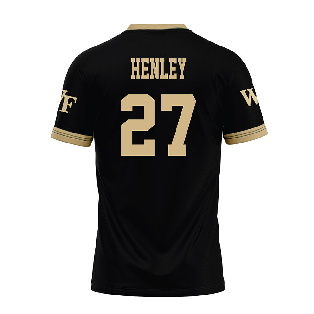 Wake Forest - NCAA Football : Ryan Henley - Premium Football Jersey-1
