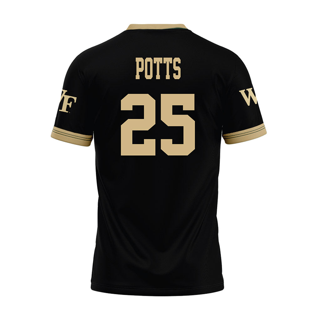 Wake Forest - NCAA Football : Eli Potts - Premium Football Jersey-1