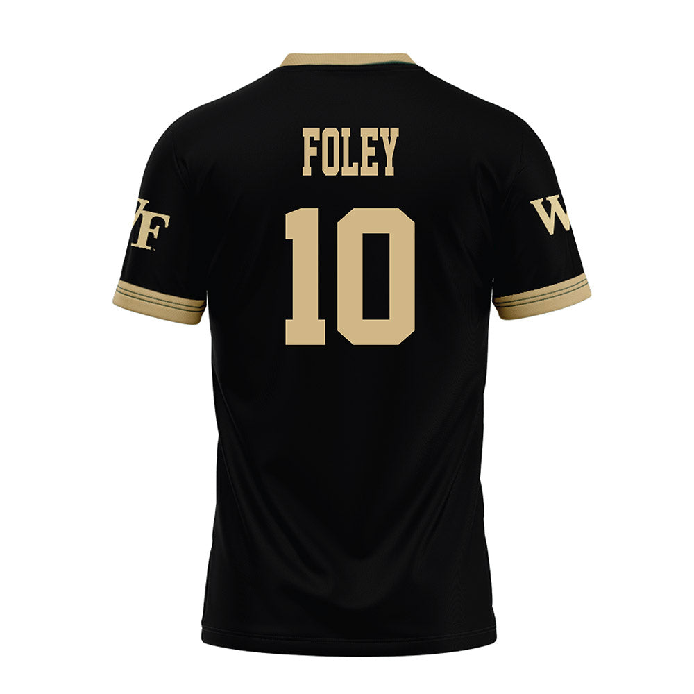 Wake Forest - NCAA Football : Jack Foley - Premium Football Jersey-1