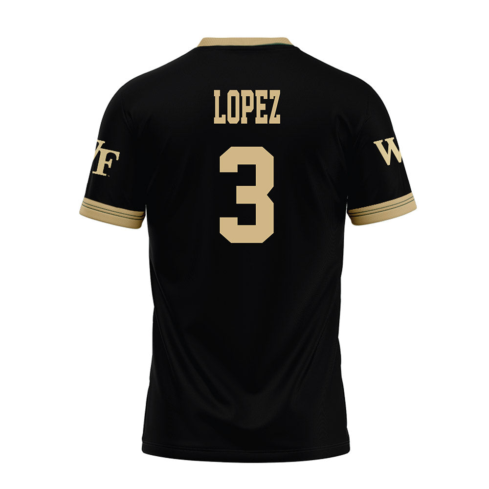 Wake Forest - NCAA Football : Gio Lopez - Premium Football Jersey-1