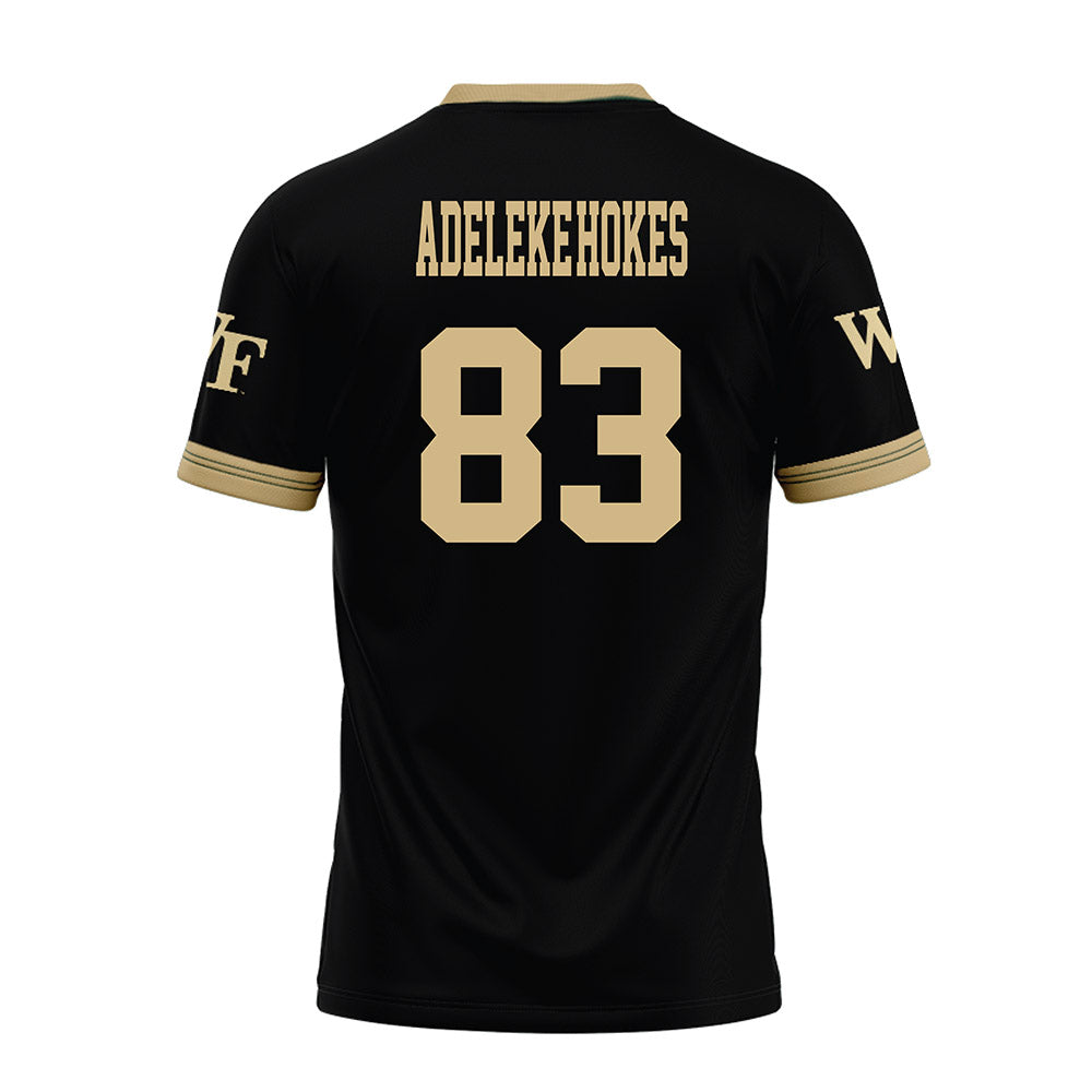 Wake Forest - NCAA Football : Kobe Adeleke-Hokes - Premium Football Jersey-1