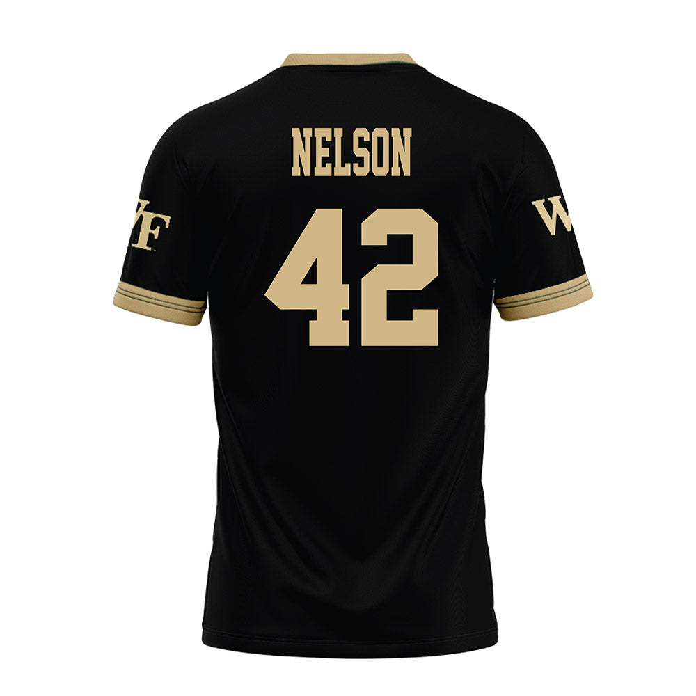Wake Forest - NCAA Football : Isaac Nelson - Premium Football Jersey-1