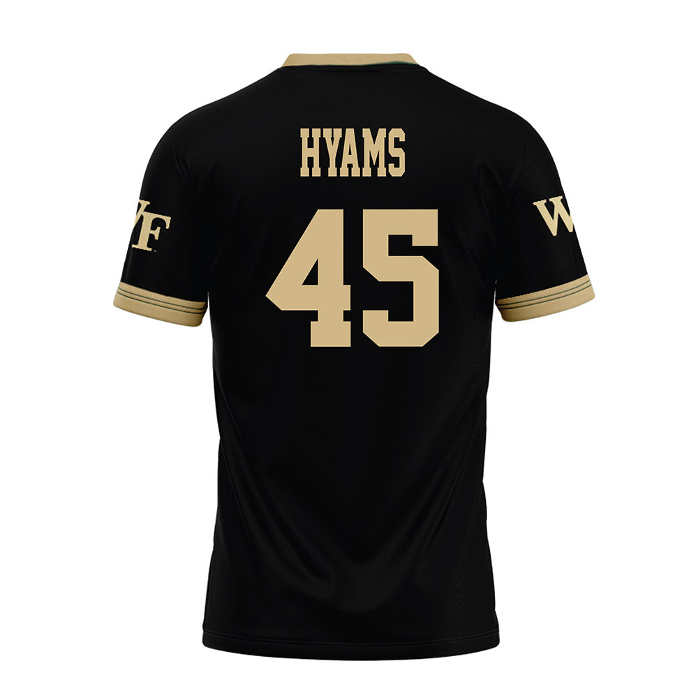 Wake Forest - NCAA Football : Ethan Hyams - Premium Football Jersey-1