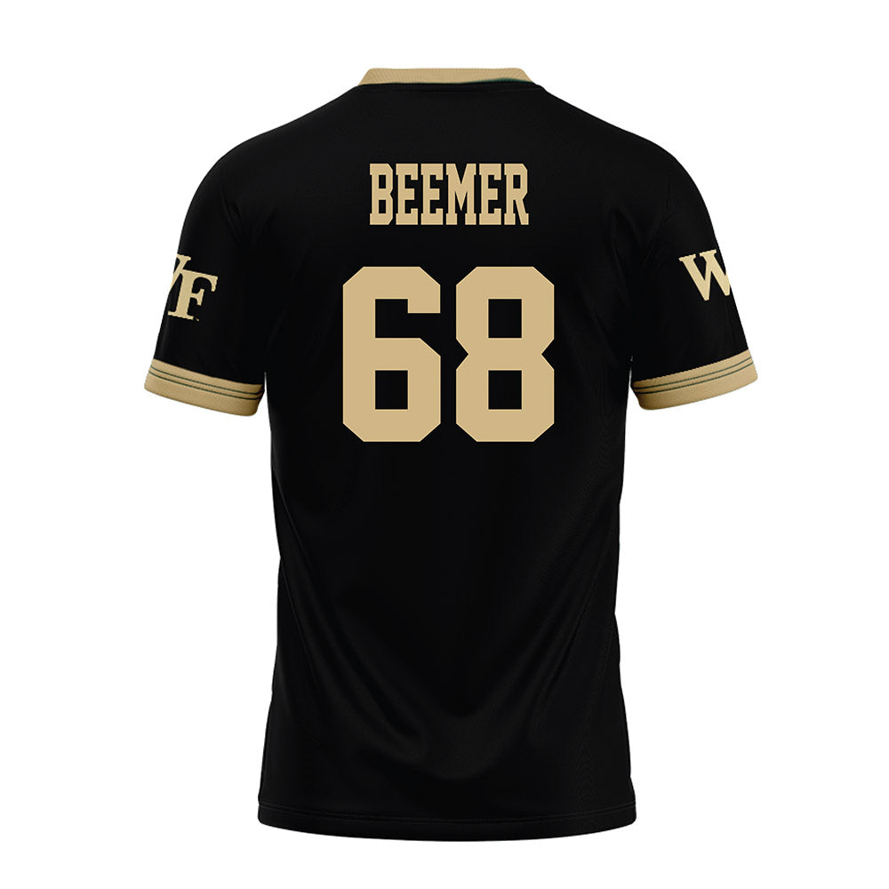 Wake Forest - NCAA Football : Luke Beemer - Premium Football Jersey-1