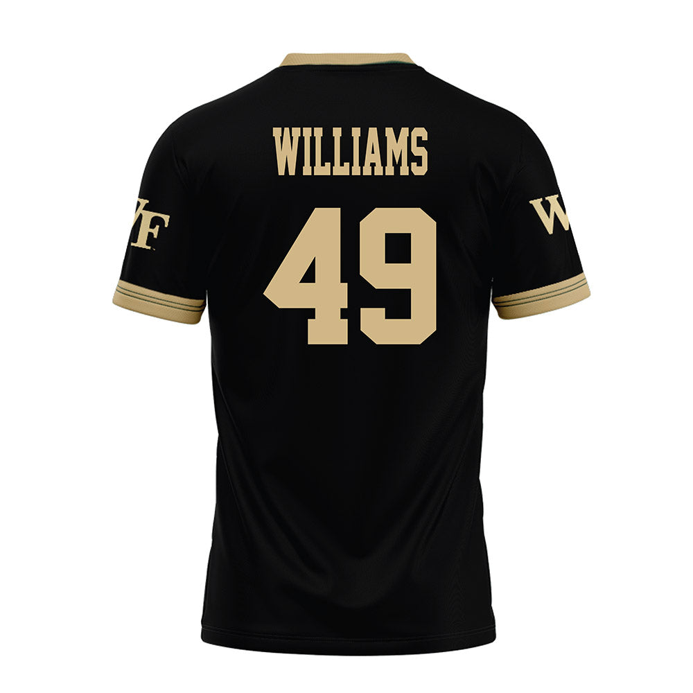 Wake Forest - NCAA Football : Eric Williams - Premium Football Jersey-1