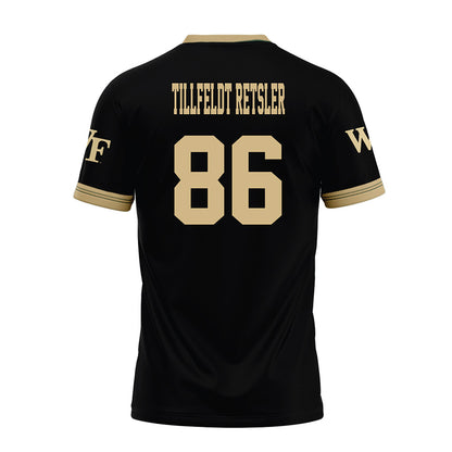 Wake Forest - NCAA Football : Maximilian Tillfeldt Retsler - Premium Football Jersey-1