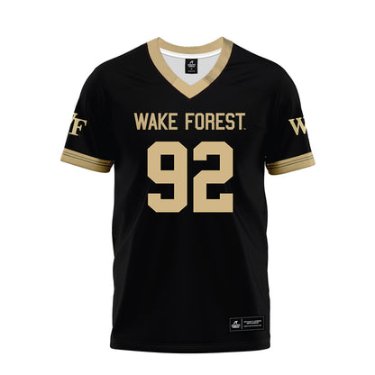 Wake Forest - NCAA Football : Sefa Sackey - Premium Football Jersey-0