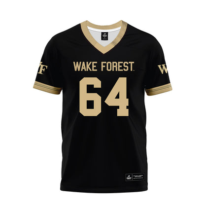 Wake Forest - NCAA Football : Ryan Berger - Premium Football Jersey-0