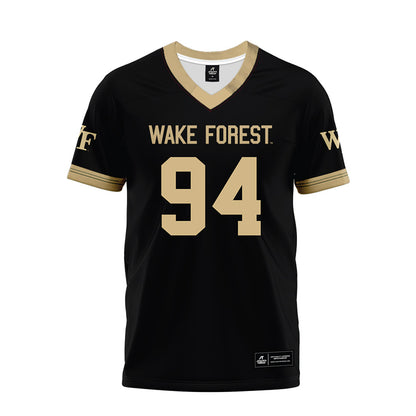 Wake Forest - NCAA Football : Zach Lohavichan - Premium Football Jersey-0
